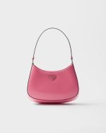 Prada Cleo brushed leather shoulder bag